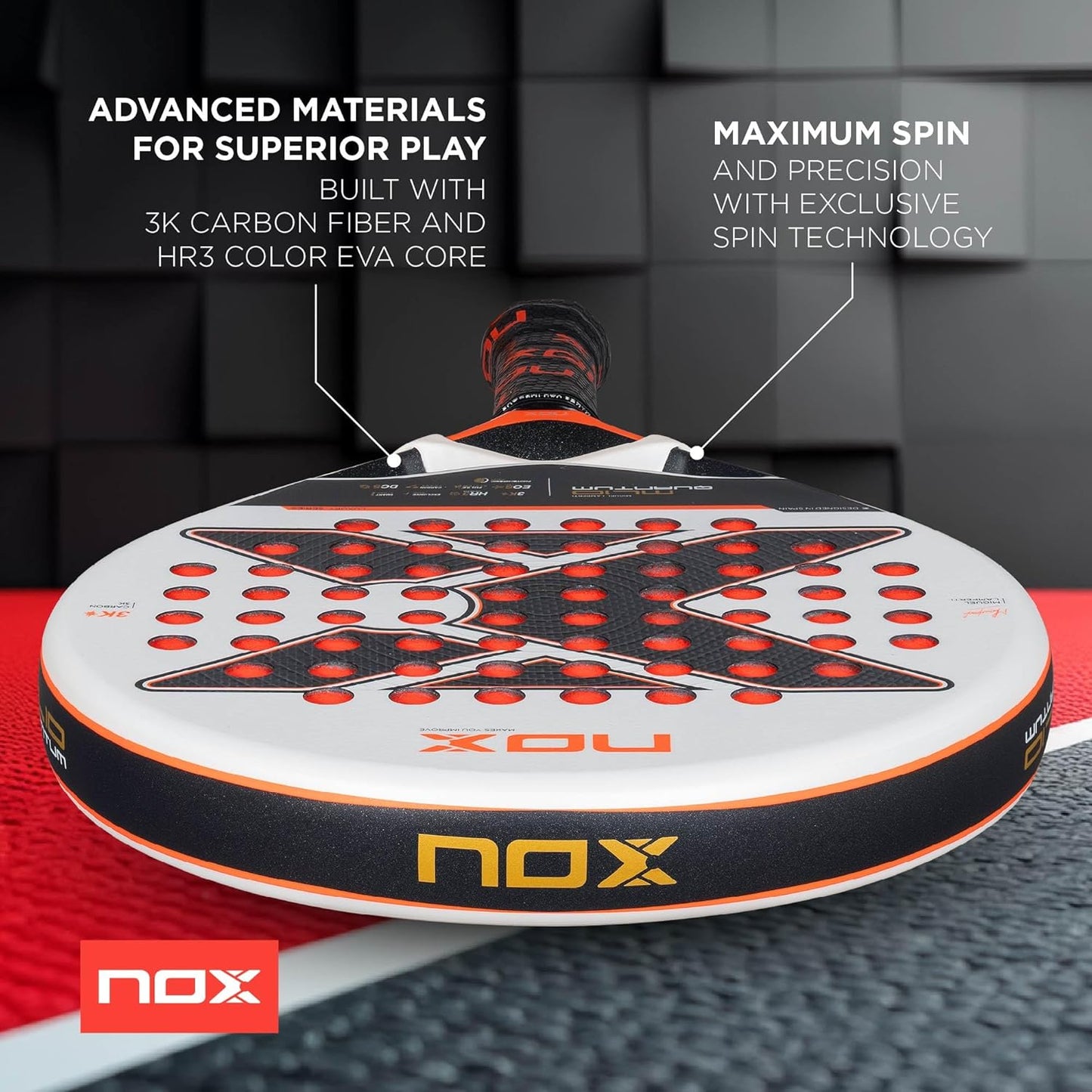 Ml10 Quantum 3K Di Miguel Lamperti 2025, Racketta Da Pádel