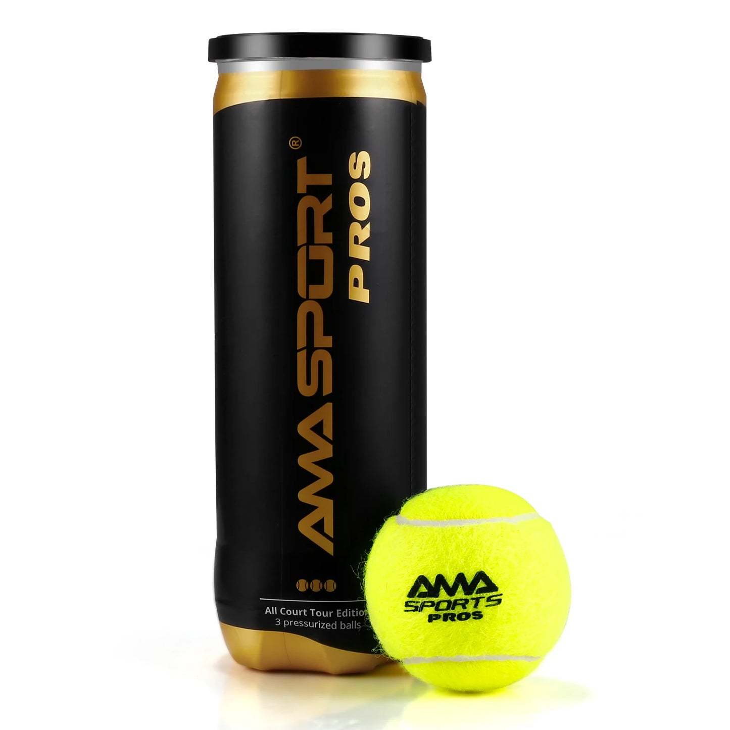 Padel Pro/Pro+/Pro S Padel Paddle Tennis Balls 3 Pcs for Training Balls