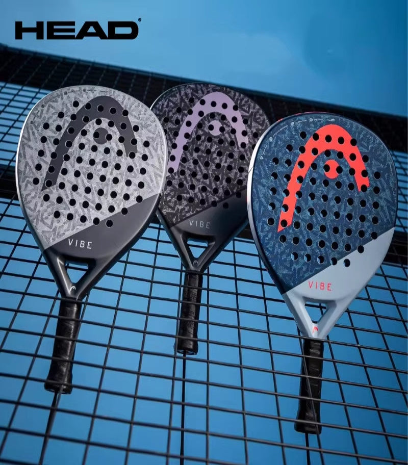 NEW 2025 Professional Tennis Rackets Carbon Fibre with Eva Memory Flex Foam Core Padel Tennis Racquets Padel