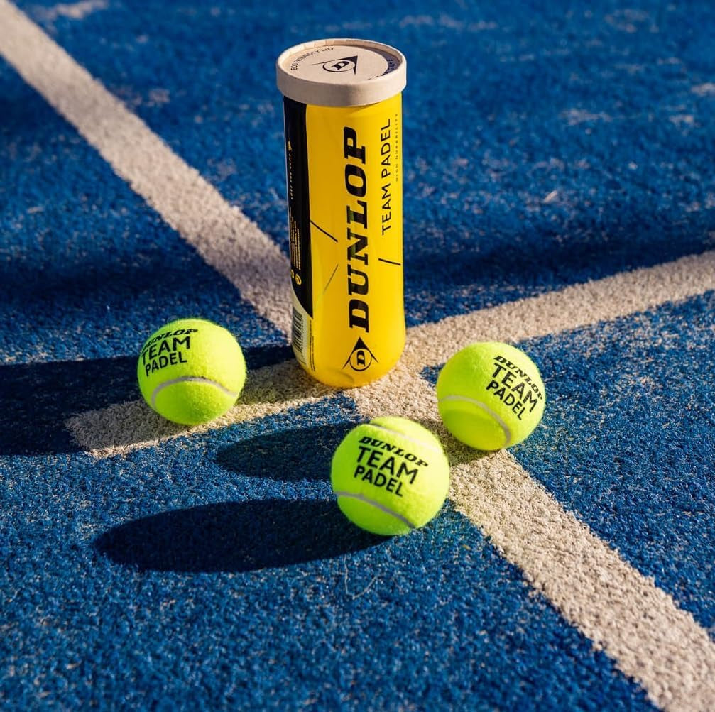Team Padel Padel Balls for Leisure and Training Games (Pack of 3)