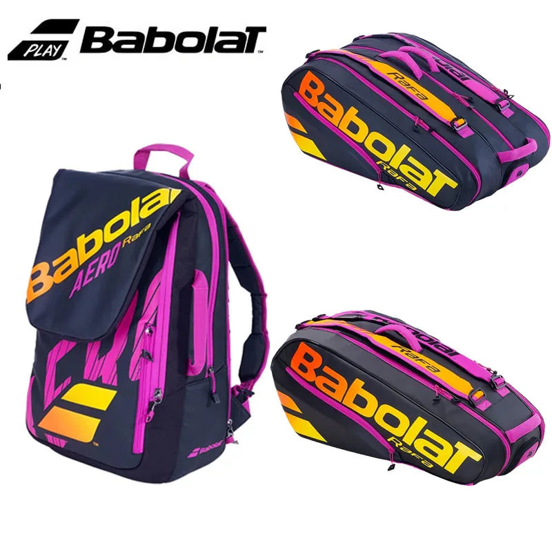 Tennis Backpack PURE AERO RAFA Raqueteira Tennis Bag 3-12 Tennis Racket Bag Padel Racket Badminton Raquete Tenis Bag Men