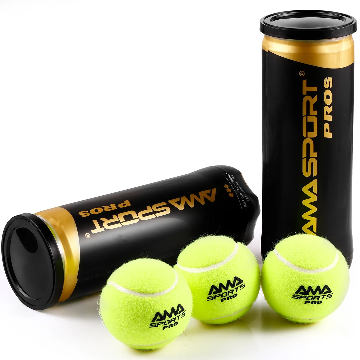 Padel Pro/Pro+/Pro S Padel Paddle Tennis Balls 3 Pcs for Training Balls