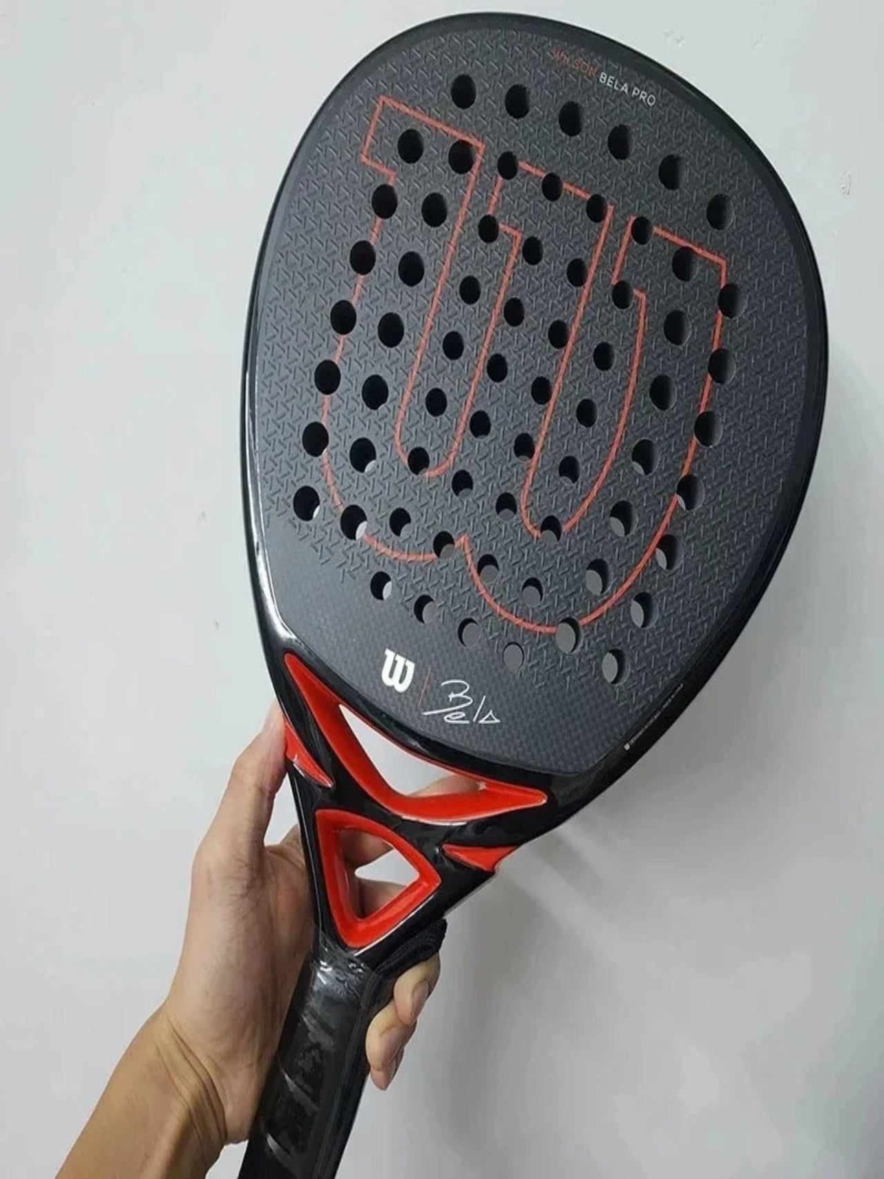 Professional Tennis Rackets Carbon Fibre Surface Diamond Shape with Eva Memory Flex Foam Core Padel Tennis Racquets