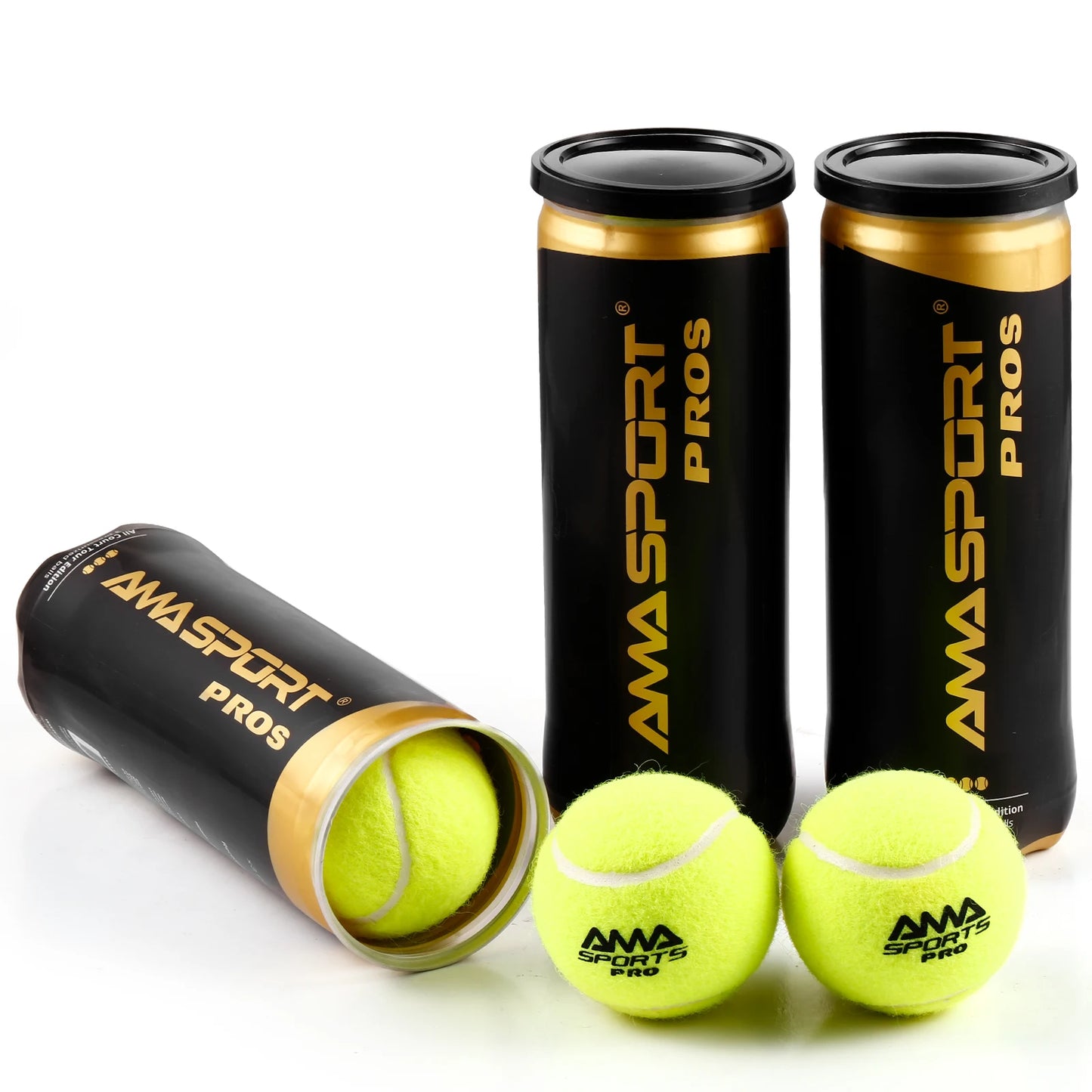Padel Pro/Pro+/Pro S Padel Paddle Tennis Balls 3 Pcs for Training Balls