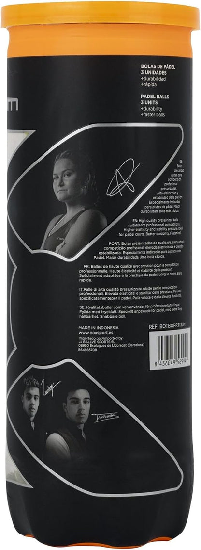 Barattolo Di 3 Palline Da Paddle Pro Titanium