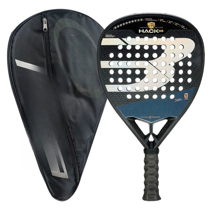 Padel Racket Carbon Fiber Surface with 3K 12K 18K EVA Memory Flex Foam Core Lightweight Padel Racquet