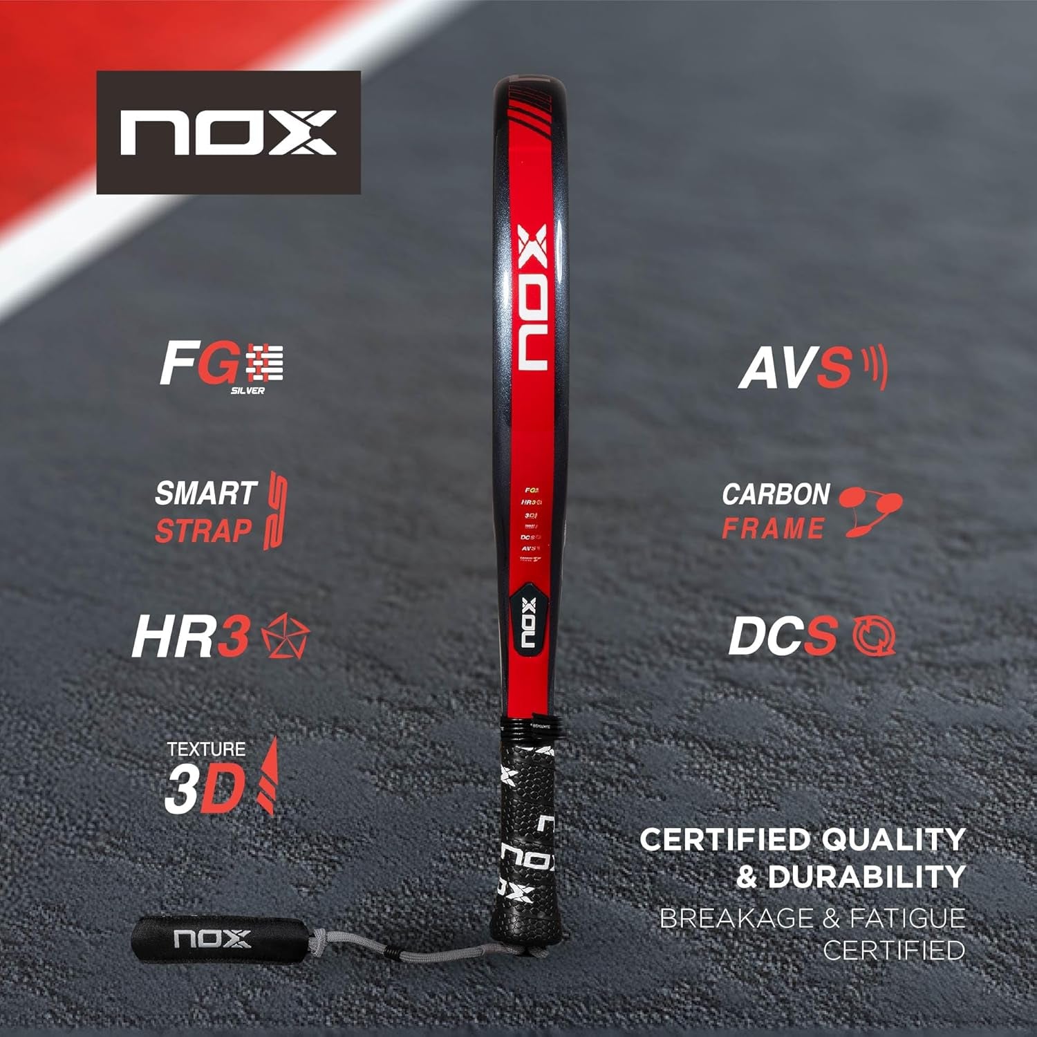 Equation - Racchetta Da Padel Leggera, 350-365 Gr