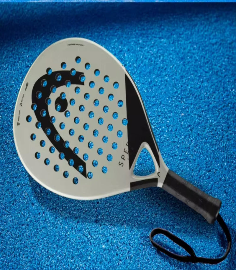 NEW 2025  Professional Tennis Rackets Carbon Fibre with Eva Memory Flex Foam Core Padel Tennis Racquets Padel