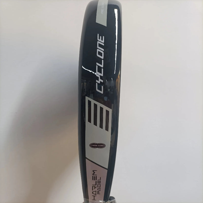 Padel Tennis Racket, 3K Carbon Fiber, Eva Soft Memory Shape, Rough Surface, High Balance Padel Paddle without Bag