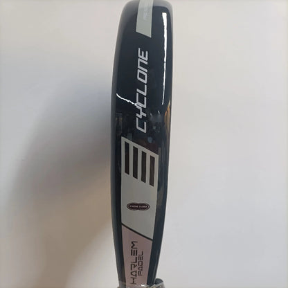 Padel Tennis Racket, 3K Carbon Fiber, Eva Soft Memory Shape, Rough Surface, High Balance Padel Paddle without Bag