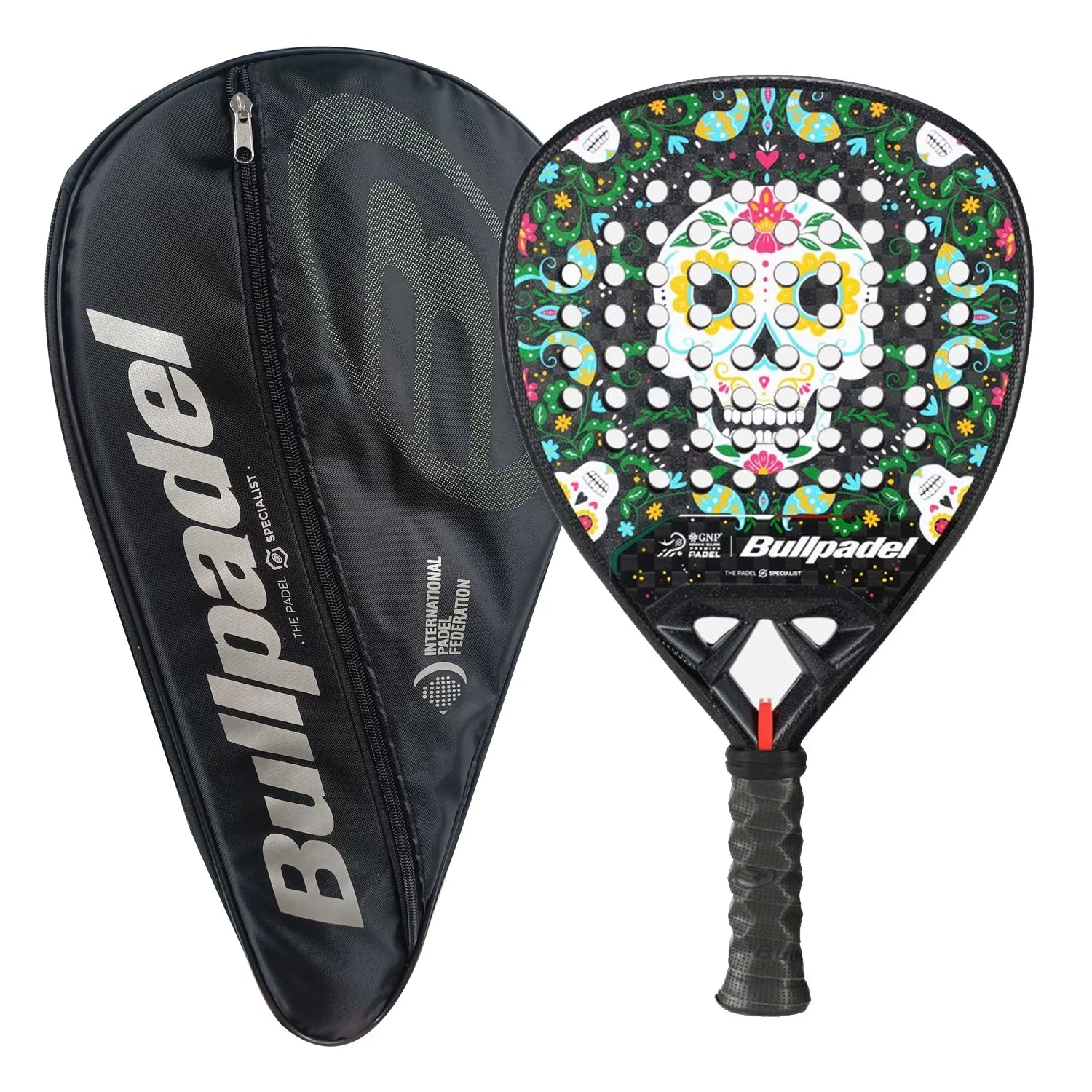 Padel Racket Carbon Fiber Surface with 3K 12K 18K EVA Memory Flex Foam Core Lightweight Padel Racquet