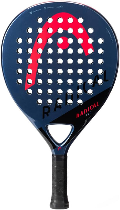 Radical Evo Racchetta Da Padel, Blu/Rosso, Esclusiva Amazon
